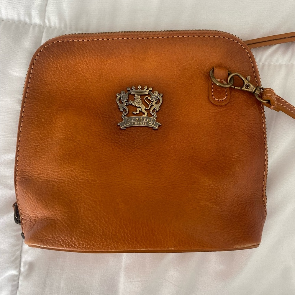 Pratesi Firenze Leather Crossbody Bag